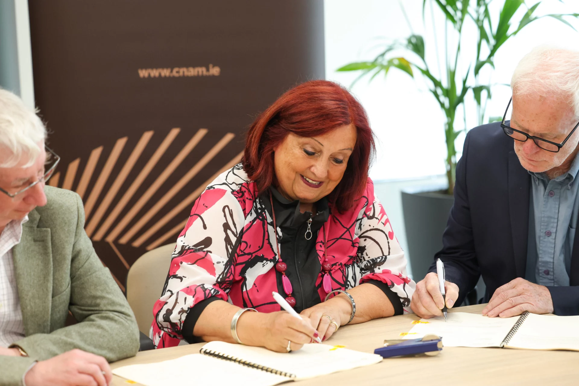 Aileen signing the contraact dsfm 10 years cnam july 2024